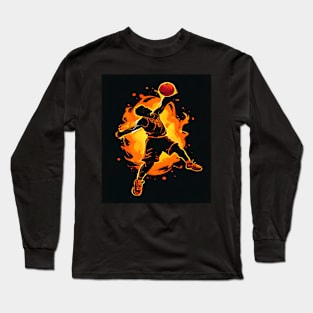 Slam Dunk, Basketball Sports Long Sleeve T-Shirt